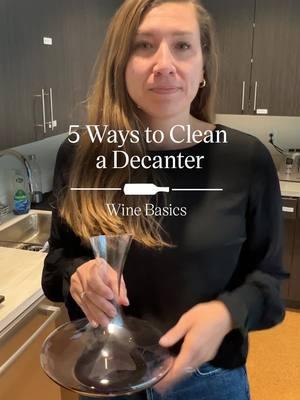 "I don't want to bother cleaning it" shouldn't be the reason you don't use a decanter. 😤 . . . #wineenthusiast #winetips #winebasics #winetok #hostingtips #fyp