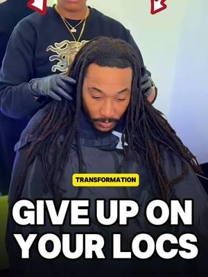 An amazing transformation🔥🔥 They told him to give up?? Well that’s why he came to the Loc God! @niathelocgod did an amazing job and the client absolutely loved his locs in the end! It’s almost a new years, book your appointments now and we’ll restore your crown for 2025! #locs #loctransformation #locs #locs4life #locjourney #locrepair #locsnj #locattachment #reattachlocs