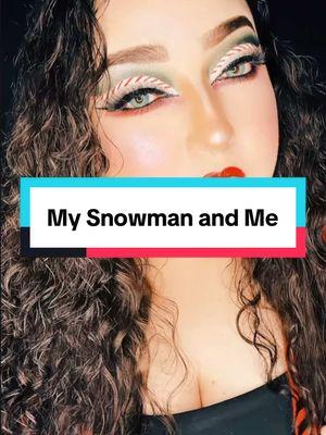 Replying to @MVNDI MVKEVP ❤️ #christmas #makeuplook #mysnowmanandme #makeuptransition #mua #BeautyTok #transitions #theglamsquadqueens💄👑 