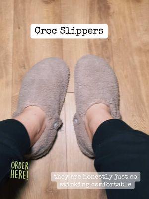 If you're a croc lover, you HAVE to try their slippers! They don't disappoint, just like their regular shoes! I'm so impressed by them, o haven't taken them off! The price is affordable and the quality is just as we'd expect from croc! #creatorsearchinsights #trendingslippers #crocslippers #comfyslippers #slippers 