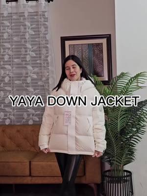 This jacket is very stylish and warm. It's also windproof and down locked. A winter jacket is must have. #yearendsale #winterfashion #downjacket #newyeargift #yayadownjacket #solidcolorjacket #TikTokShop