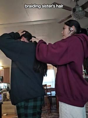 #braids #sisters #binding #nativehair #utah #navajo