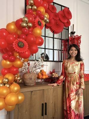 #OTCPartner Chuc Mung Nam Moi!🧧🧧 It’s the Year of the Snake and it’s time to celebrate Lunar New Year with beautiful decorations from @orientaltrading! Start by creating a festive space: 🪭Decorate with vibrant red and gold colors for luck and prosperity. 🏮Hang lanterns and festive balloon garlands to light up the celebration. 🍊Enjoy traditional lucky foods. These #OrientalTrading decorations make it easy to bring the joy and traditions of LNY to life in your home! Let’s ring in the Year of the Snake with happiness, health, and good fortune. Check out Oriental Trading for all of your decoration needs and use code YAY for free shipping on $25+. #LunarNewYear #ChucMungNamMoi #YearOfTheSnake #chinesenewyear #chinesenewyears #lunarnewyeardecoration #chinesenewyeardecoration #vietnamesefoods #vietnamesecuisine #vietnamesegirl #aodai #partydecorationideas #newyeardecor #newyeardecoration 