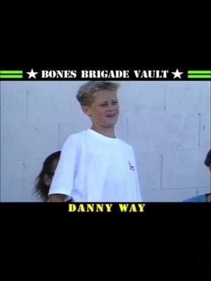 A very young #dannyway from the #powellperalta vault. #Skateboarding #skateboardinghistory #skateboardingisnotacrime #genx #sk8rdie #sk8 #oldschool #bonesbrigade #🛹r☠️ 