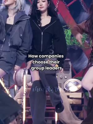 How companies choose their group leaders | ib: @stariingning | #ningningaespa #jayenhypen #rukababymonster #liaitzy #yuqigidle #fypp #kpopfacts 