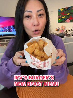 @Irvs Burgers breakfast #pigletventures 