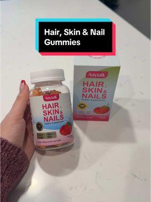 Who doesn’t love healthy hair & glowing skin!🤩 @Anytalk Wellness #skincaretips #womenshealth #womengummies #hairskinandnails 