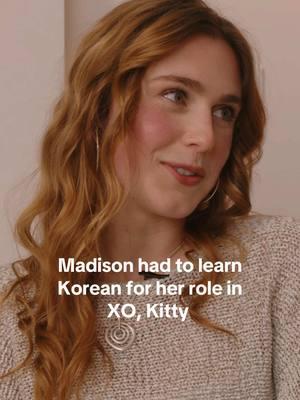 Madison our KPOP obsessed fluent queen #puckerupwithjoelylive #xokitty #xokittynetflix #netflix #korean #kpop #annacathcart #sangheonlee #minhoxokitty 