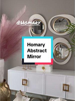 @Homary 4abstract mirrors #walldecor #mirror #homarycom #homary #homarydecor #decor 