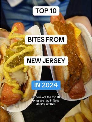 OUR TOP 10 BITES FROM NEW JERSEY IN 2024!! And yes @madi_snacks lives in Hoboken so most of the spots are nearby #newjersey #njfood #hoboken #jerseycity #sistersnacking 