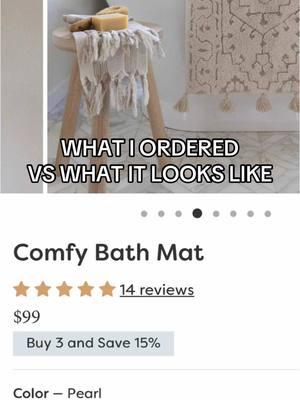 Your new favorite bathroom accessory is just a few clicks away 💻🛍️ @Rebecca #bathmat #shoppinghaul #onlineshopping #bathroomgoals