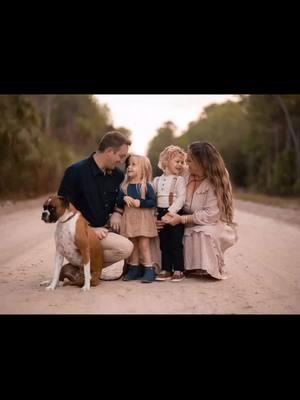 Our little family 🫶🏻 watching them grow is beautiful and bittersweet 🥰  (Our sweet pup is still around and as cute as ever she just can’t make it to all photo sessions 🐶 #family #twins #season #boxerdog #dogs #andwiththat #yearend #recap #throughtheyears #floridalife #florida #ourfamily #bittersweet #growing #growingup #boygirltwins #twinmom