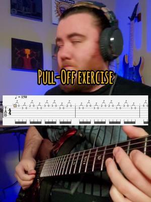 Would you call this an exercise or a riff? Standard tuning. Good Luck! #guitarexercise #guitartok #guitartabs #guitartab #guitarlesson #guitartutorial #electricguitar #riff #musiciansoftiktok #dylankempy #guitarlessons 