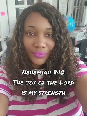 Nehemiah 8:10 10 Nehemiah said, “Go and enjoy choice food and sweet drinks, and send some to those who have nothing prepared. This day is holy to our Lord. Do not grieve, for the joy of the Lord is your strength.”#christian #scripture #dailyscripture #viralvideo #peaceandblessings #gospelmusic #gospeltiktok #christiantiktok #Jesus #fyp #viralvideo 