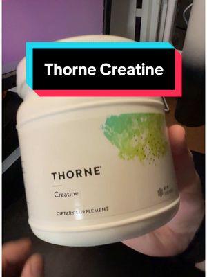 I’ve been using Thorne Creatine as part of my routine, and it’s been such a great experience. 

It’s super easy to mix into water, smoothie or in your shaker with a pre or post workout drink and I love that it’s unflavored and doesn’t 
change the taste of my drinks. 

Knowing it’s NSF Certified for Sport gives me extra confidence in its quality and purity. 

I have noticed that I have less soreness the next day after a heavy lift and my muscles feel bettter

It’s been a great addition to my day-to-day, and I’m really happy with how it fits into my lifestyle.

If you want to grab some of this today before the new year to start off your New Year resolutions grab some at the orange link below

But I am not a doctor and this is not medical advice so do your own research.

As Always guys enjoy and thanks.

#creatine #postworkout #notmedicaladvice #notadoctor #doyourownresearch #supplements #thorne #thornenutrition 
