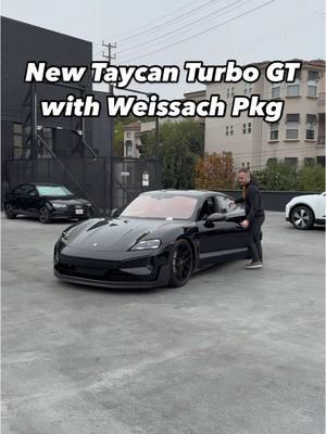 New Taycan Turbo GT with Weissach Package is “Available”… Ask for Samuel for more info! . #taycanturbogt #weissachpackage #porschetaycan 