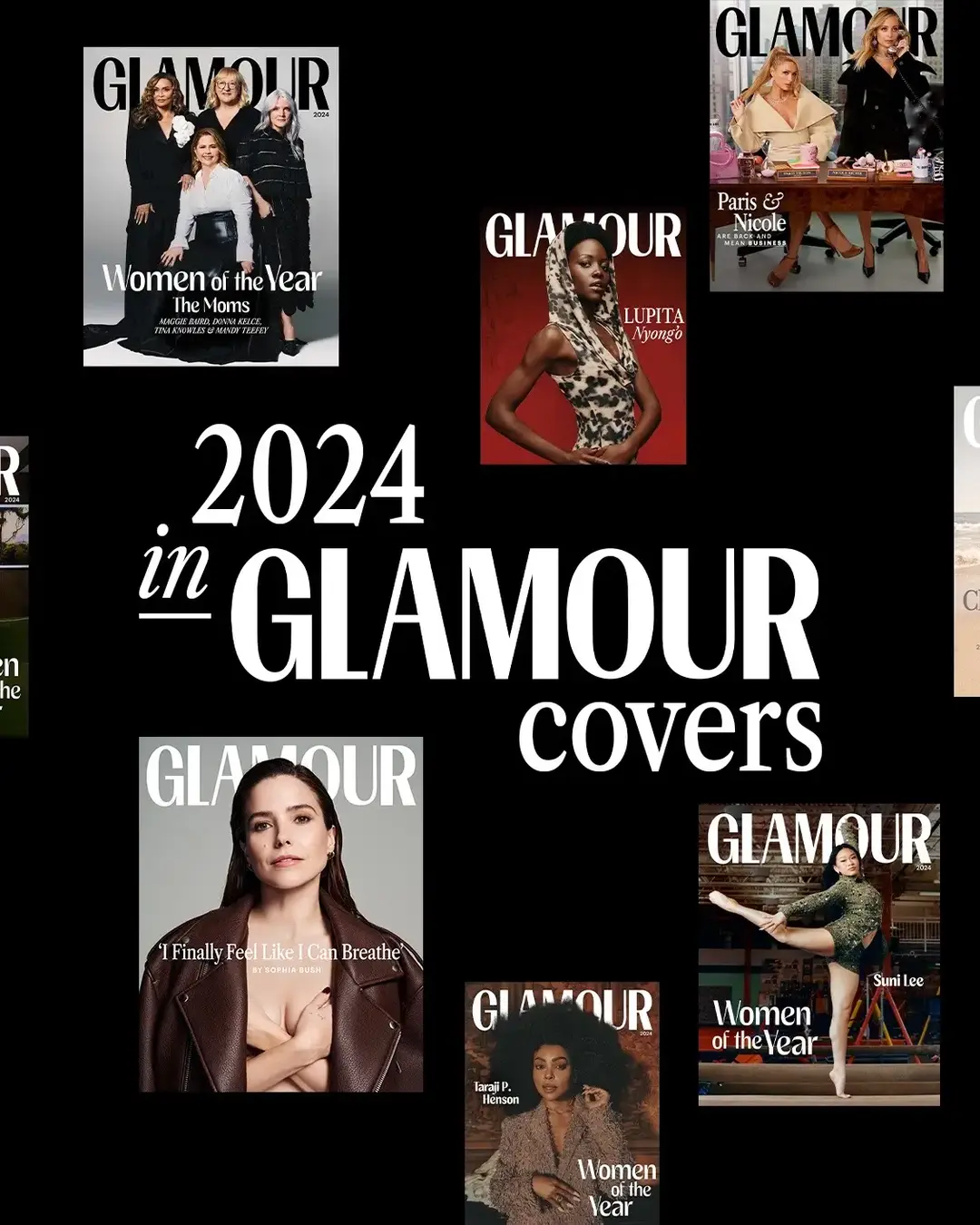 What. A. Year. 🎉Take a look back at all our 2024 cover stars at the link in bio. #GlamourMagazine #Photoshoots #GlamourWOTY 