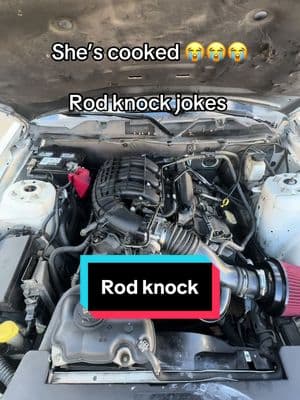 3.7 mustang is telling knock knock jokes 😭😭, time to reach out to @Jay for a 5.0 swap #s197 #s197mustanggt #s197mustang #s550mustang #mustang #rodknock #carcontent #fyp #carguys 