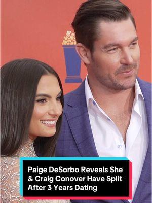 #PaigeDeSorbo and #CraigConover, who made their relationship public in 2021, are going their separate ways. Read more at the link in our bio. #SummerHouse #WinterHouse #SouthernCharm 