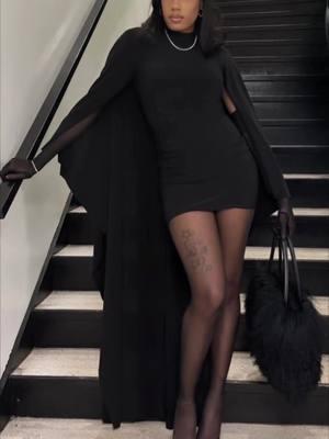 Capricorn szn has begun 🌬️🐐🤍 1/11 Dress @ClubLLondon  #FYP #allblack #bgm #clubllondon #blackdress #simplicity #viralvideo #trending #jayz #capricorn #winter #christianlouboutin @christianloubutins 