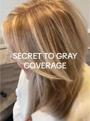 STILL ONE OF MY FAVORITE CLIENTS AND FAVORITE GRAY COVERAGE HAIR COLOR HACK!! #onthisday #grayhair #grayhaircolor #graycoverage #hair #haircolorist #haircolor @Color Wow Hair @Paul Mitchell 