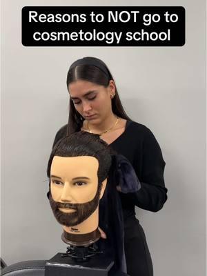 follow me on YouTube - Lucy_seitz ‼️DONT GO TO COSMETOLOGY SCHOOL‼️ #beautyschool #hairsalon #cosmetologist #hairstylist #hairsalon #nailtech #hair #relatable #lucyseitz #career 