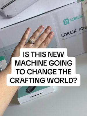 This machine is blowing my mind 🤯 There’s a new comparable to…you know what…and it’s more compact AND affordable?! Sign me up! Not to mention it was SUPER quiet when turning it on…this truly might be a game changer for us crafters! Let me know what features you want to see tested! #craftersoftiktok #craftingtutorials #craftingtutorials #loklik #cuttingmachine #vinylcrafts #cricuttips #cricuthack #diycrafts #silhouettecameo #cricutexploreair2 #diytiktok #craftingtiktok #craftingideas @LOKLiK 