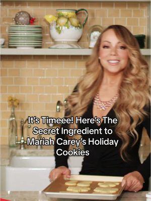 It’s Timeee! Christmas may be over but we’re still in the holiday spirit with #MariahCarey. Revisit this #NowServing episode to see how she bakes her famous holiday cookies. 