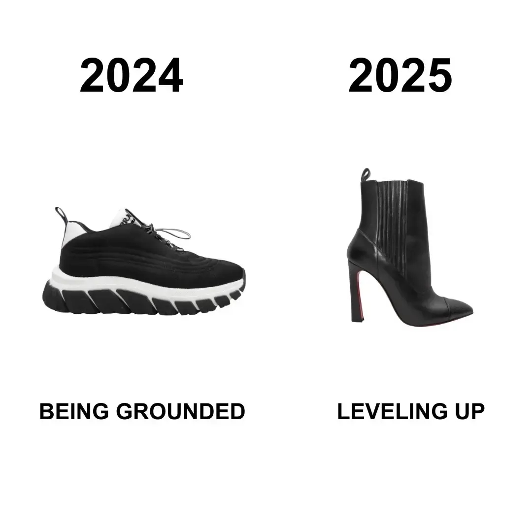 Nothing but leveling up for the new year 💁‍♀️ #designerrevival #nyc #newyear #2025 #vintage #outfitinspo #fyp #outfitinspo