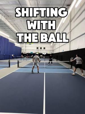 This universal strategy will help you cover speed ups down the line and cross court 🙌 Shifting with the ball and your partner will keep you protected from speed ups in any direction!  . . . . . #pickleballaddict #pickleballislife #pickleball #pickleballer #pickleballcoach #coach #coaching #pickleballtips #strategy #pickleballstrategy #speedup 