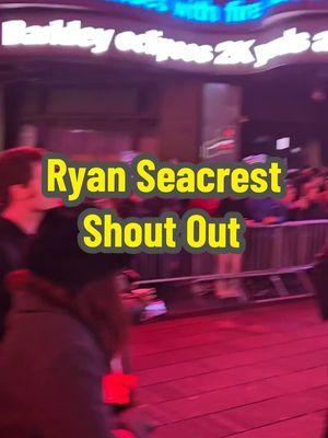 Ryan Seacrest shouting out my live at The "New Years Rockin Eve" rehearsals in Time Square NYC #LIVEhighlights #TikTokLIVE #LIVE  #timessquare #nyc #ryanseacrest  #celebrity  #newyearseve #2024  #nye  #balldrop #bts #rockineve #2025 