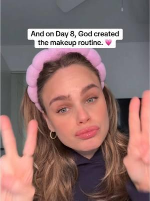 God was lookin out for the girlies giving us the best part of the day for our makeup routines lol. #christiangirl #christiantiktok #christianfyp #christiangrwm #grwm #makeup #MakeupRoutine #christiangirlies #getreadywithme #makeupasmr 