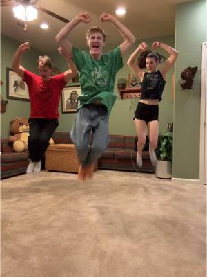 Taught Dancing Through Life to my dad and sister - my tutorial is coming soon! Three Jonathan Baileys is better than one! 😁 #dancingthroughlife #dance #jonathanbailey #family #trio #wicked #dadsoftiktok #sisters #cynthiaerivo #arianagrande #forgood #musicaltheatre #dancetutorial #musicals #viral #fypシ #foryou 