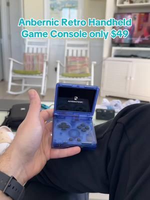 This retro handheld game console is amazing and has a lot of games pre-installed on 30 different emulator consoles! #retrogaming #retrogameconsole #gameconsole #retrohandheldconsole #anbernic #anbernicgaming #rg35xxsp #anbernicrg35xxsp #handheldemulator #emulatorgaming