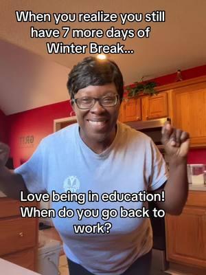 One part of my job I love…the breaks. #winterbreak #youngeducationalsolutions #theunicorneducator #tiktokcoupons