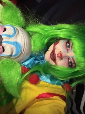 (They/Them) #shortytheklown #killerklownsfromouterspace #cosplay #clownmakeup #nonbinary 