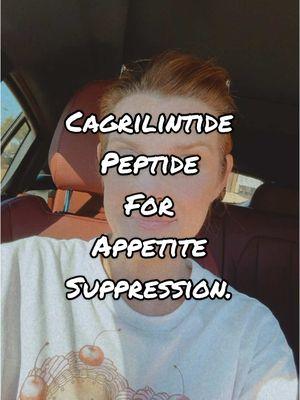 #peptide #peptidetherapy #glp #glp1 #appetite #weightloss peptide therapy here’s how people are using Cagrilintide to control appetite mid week.