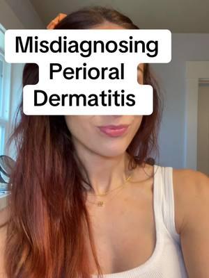 Misdiagnosing Perioral Dermatitis is unfortunately very common 😫 #perioraldermatitis #rosacea #senstiveskin #nursepractitioner #skincondition #sulfur #probioticmoisturizer #acne 