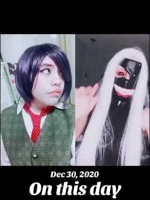 #onthisday #TokyoGhoul #kaneki #touka #cosplay 