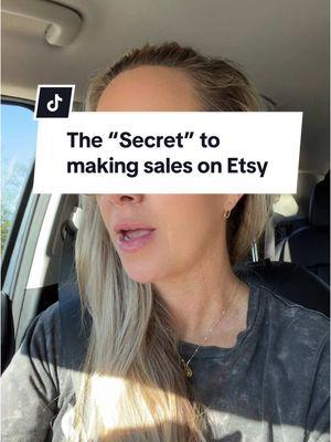 As with anything in life, there is no magic pill or secret. The “secret” is in the one THING you’re avoiding.  👉🏼CONSISTENCY  Using NO sales as data and not being afraid to experiment.  #etsy #etsycoach #etsytopseller #youretsybestie #printondemand #printondemandtips #pod #etsyprintondemand 