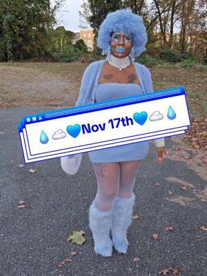 💙☁️💧Nov 17th💧☁️💙 @MoEUnique82 @MoEUnique82  #transition #outsidetransition #fitcheck #outfitoftheday #nov17th #SkyBlue #November2024 #november #skybluedress #White #skybluemakeup #skybluehair #bootswiththefur #azaleawangboots #azaleawang #shopakira 