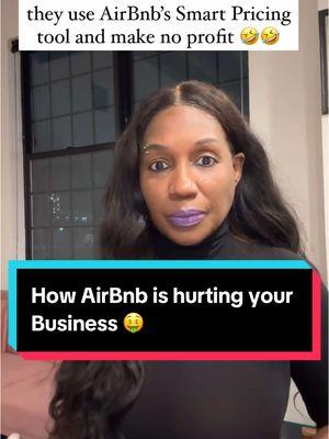 This airbnb tool causes you to lose money 🤑 Here’s why AirBnb’s Smart Pricing tool hurts your business  1. Smart pricing focuses on occupancy not profit  2. It will set your rates below market rate  3. Its main purpose it to keep you on AirBnb I will be hosting a FREE AirBnb Masterclass sharing how AirBnb sabotages your short term rental business Comment “CLASS” and I will send you the link to sign up  #fyp #airbnbhosts 