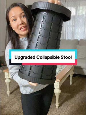 Upgraded Collapsible Stool#stool#collapsiblestool #chair #outdoormom #tiktokshopyearendsale folding chairs #foldingchair #foldingstool 