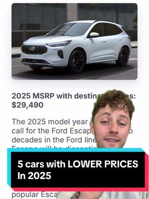 #ford #chevy and #mazda are bringing price reductions to 2025! #caredge #newcar #newcars #carbuying #carbuyingtips #carbuyingadvice #carbuyingsecrets #buyingacar #cardealer #cardealership #cardealers 