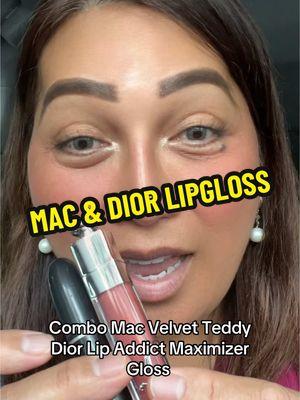 Combo Lip beauty #maclipstick #diorbeauty #diorlipgloss #beauty #makeup #easymakeup #norikaclem #foryou #easymakeuplook #fypusa #fypph #makeuphacks #dior #transandproud 