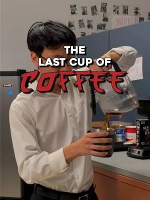 A friendly reminder to stock up on your office coffee inventory. ☕️👊🏼💥 #coffee #office #workplacethings #fightscene #minifilm #thelastcoffee