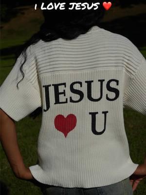 I LOVE JESUS ❤️ #fyp #christianclothes #christian #jesuslovesyou 