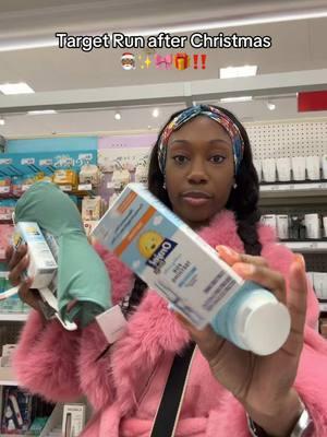 Selfcare Shopping at Target 🔴 Shopping after Christmas 🎅🏾✨🛍️🎀🎁 @target #targetshopping #targetshopwithme #selfcareshopping #blackgirl black girl target run | black girl hygiene shopping #targetcreator 