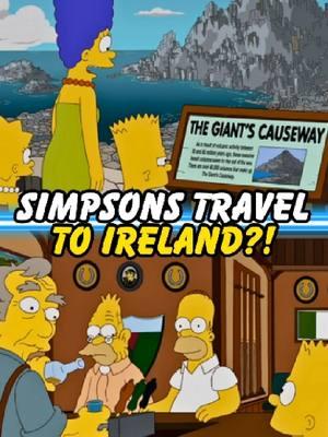 SIMPSONS TRAVEL TO IRELAND?! #homer #bart #simpsons #thesimpsons 