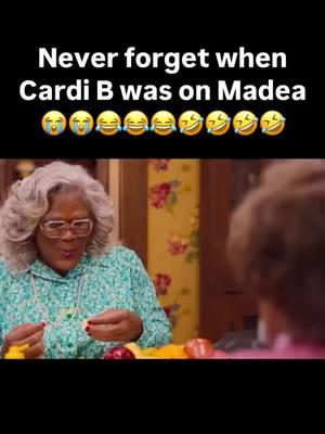 This was the funniest part of the show  #cardib #cardibvideos #film #movie #funny #comedy #fyp #madea #explore #viral #trending #cardib 